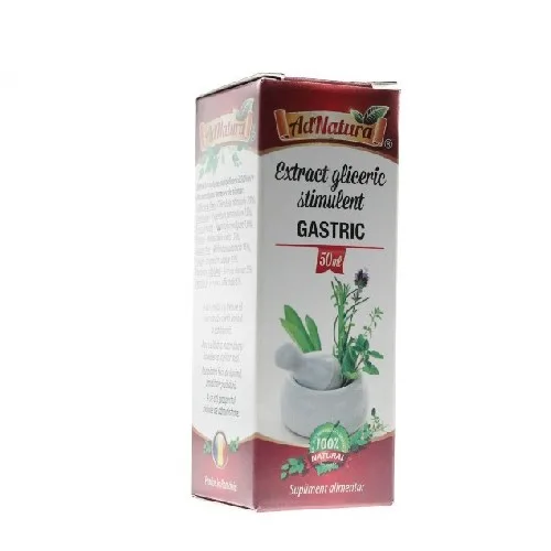 Extract Gliceric Stimulent Gastric 50ml AdNatura