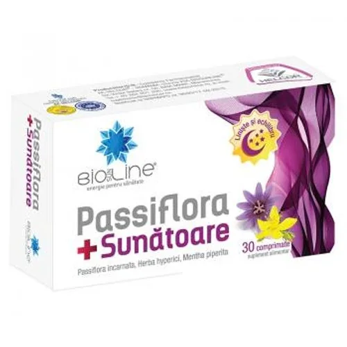 Passiflora+Sunatoare 30cpr Bio Sun Line