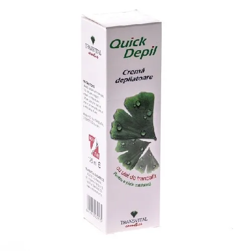 Crema Depilatoare Quick Depil 125ml Transvital
