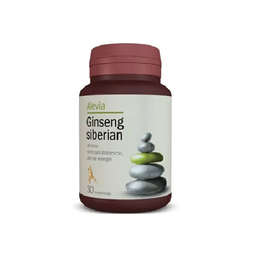 Ginseng Siberian 30cpr Alevia