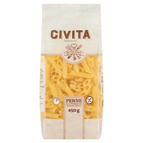 Paste Fainoase Porumb fara Gluten Penne 450gr Civita
