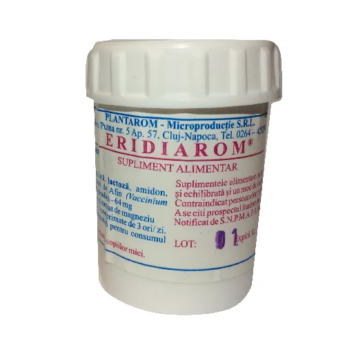 Eridiarom 50tablete Plantarom