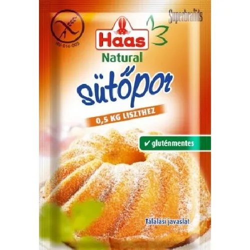 Praf de Copt fara Gluten, 12gr, Haas