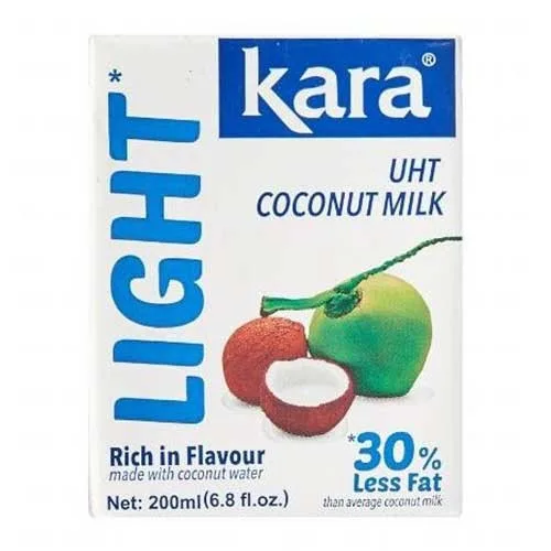 Lapte Cocos Light, 200ml, Kara