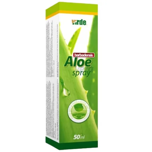 Spray aloe vera 100% natural, 50 ml, Virde 