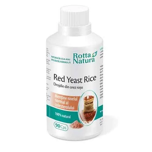 Red Yeast Rice(drojdie de orez) 90 cps Rotta Natura
