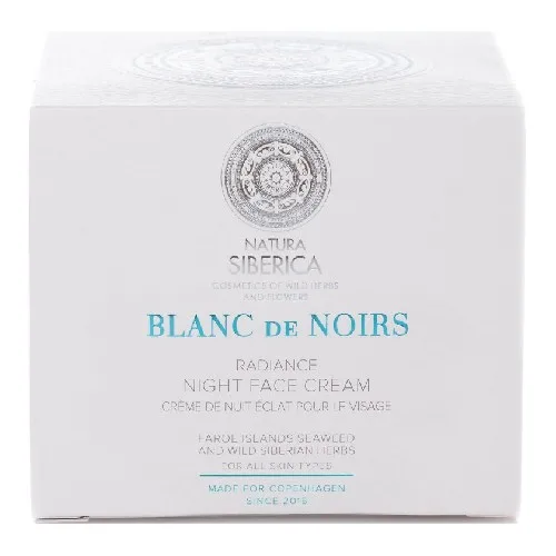 Crema de noapte radianta pentru fata, 50ml, Natura Siberica