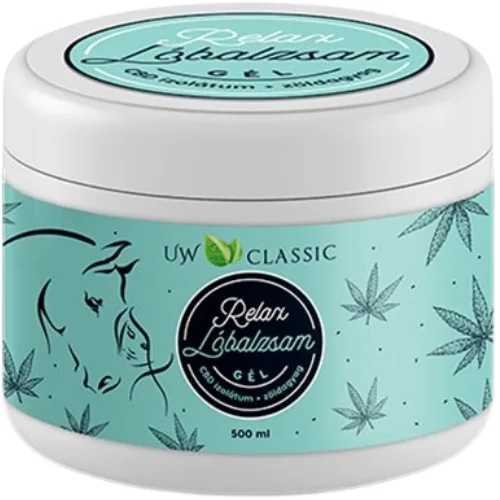 Balsam Puterea Calului Uw Classic Gel Relax Cu Izolat Cbd si Argila Verde 250ml Herbavit