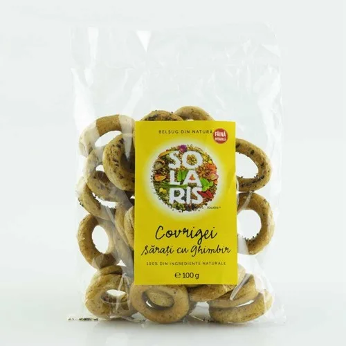 Covrigei Sarati cu Ghimbir 100gr Solaris
