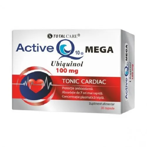 Active Q10 Mega Ubiquinol 100mg 30cps, Cosmo Pharm