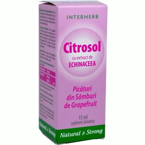 Citrosol cu Extract Echinaceea 15ml Interherb