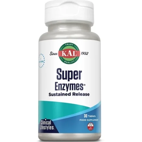 Super Enzymes, 30cps, KAL Vitamins