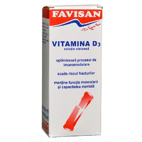 Vitamina D3 20ml Favisan