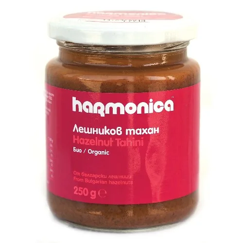 Unt (tahini) din Alune de Padure Bio 250gr Harmonica
