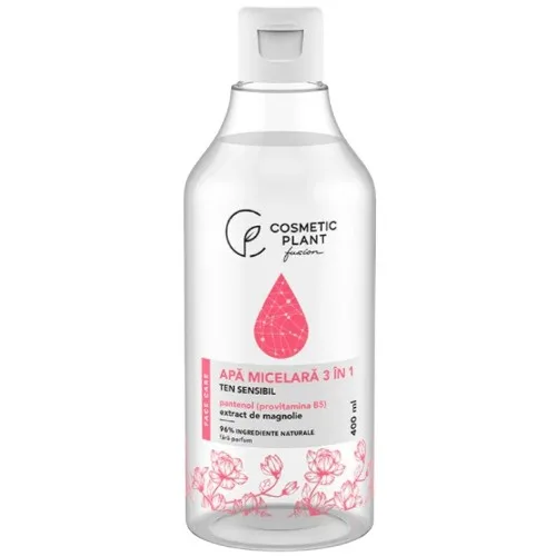 Apa Micelara 3in1, cu Pantenol & extract de Magnolie, 400ml, Cosmetic Plant
