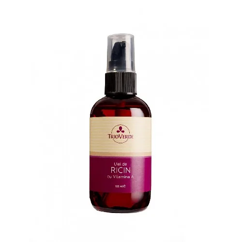 Ulei De Ricin Cu Vitamina A 100ml Trio Verde