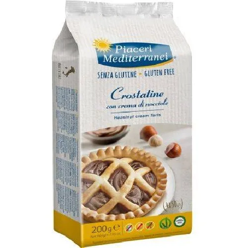 Crostatina Nocciola Mono 50g Piaceri Mediterranei