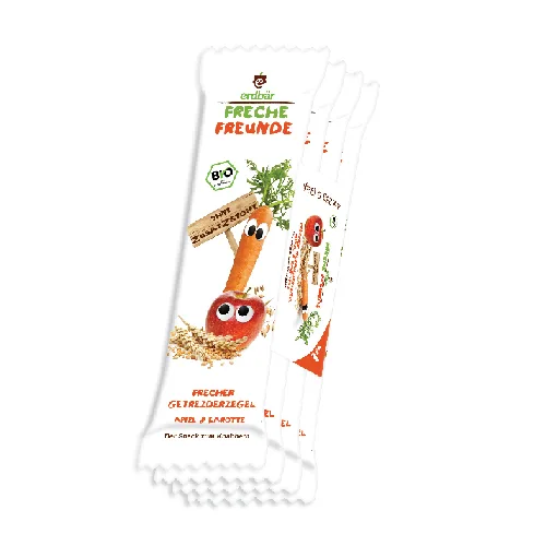 Baton de Cereale cu Mar si Morcovi Eco 4x23g Erdbar