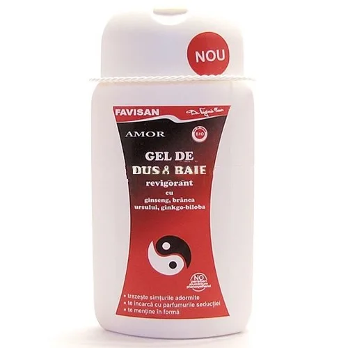 Gel de Dus Revigorant Amor 300ml Favisan