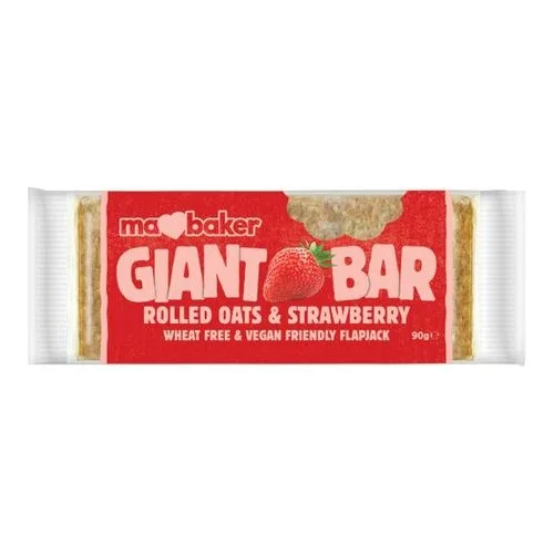 Ma Baker Baton Ovaz cu Capsuni 90gr