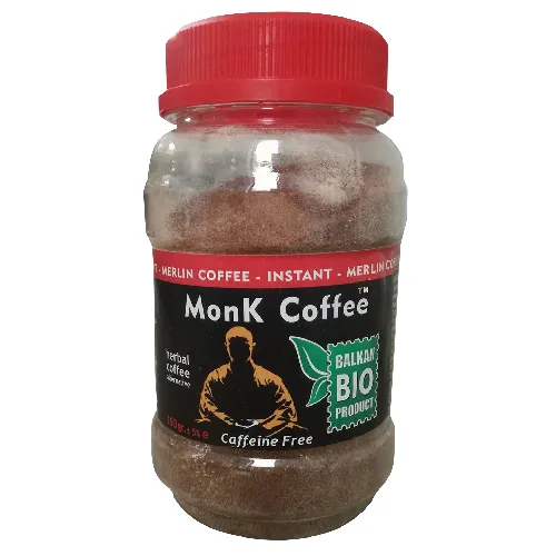 Monk Coffee (cafea instant fara cofeina) 100gr Merlin