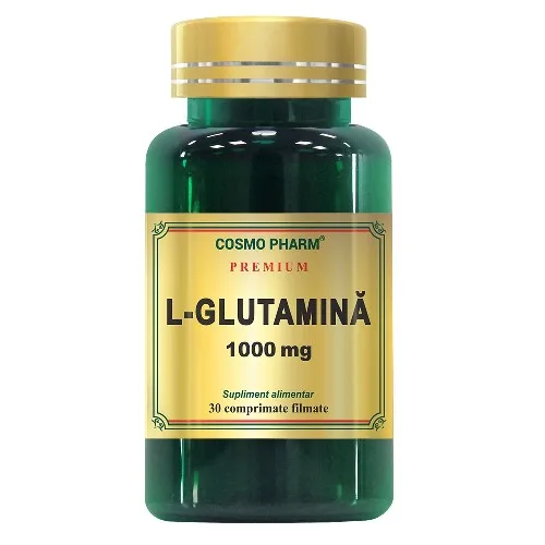 Glutamina 1000mg, 30cps, CosmoPharm 