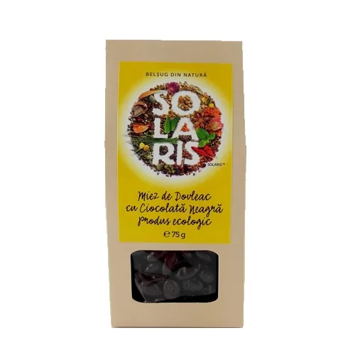 Miez de Dovleac In Ciocolata Neagra 75gr Solaris