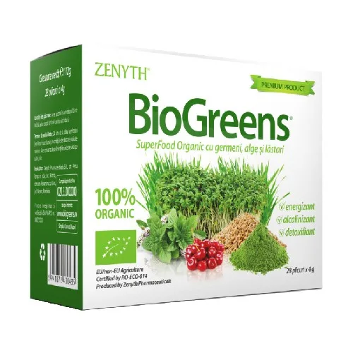 BioGreens 28plicuri x 4g Zenyth