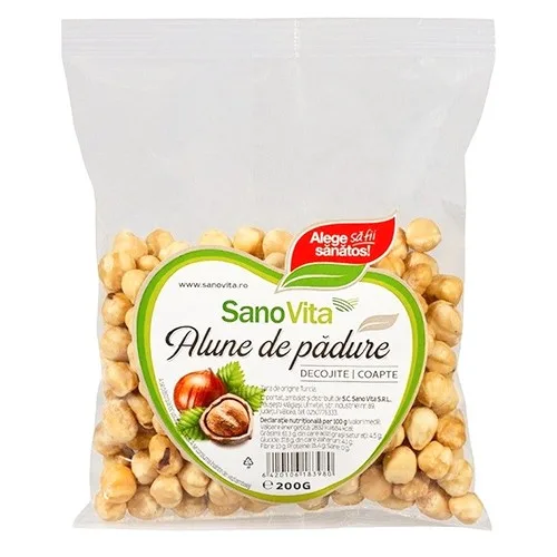 Alune Padure Prajite 200g, Sano Vita
