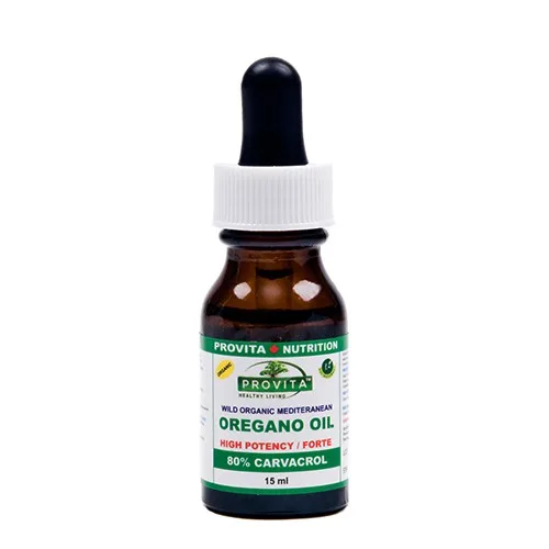 Oregano Oil  Forte- cu 80% Carvacrol 15ml Provita Nutrition