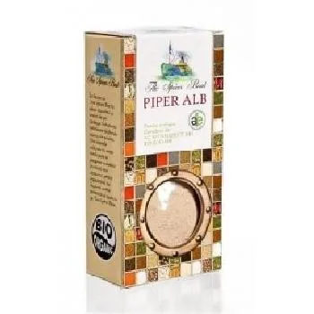 Condiment Piper Alb Macinat  50gr Longevita
