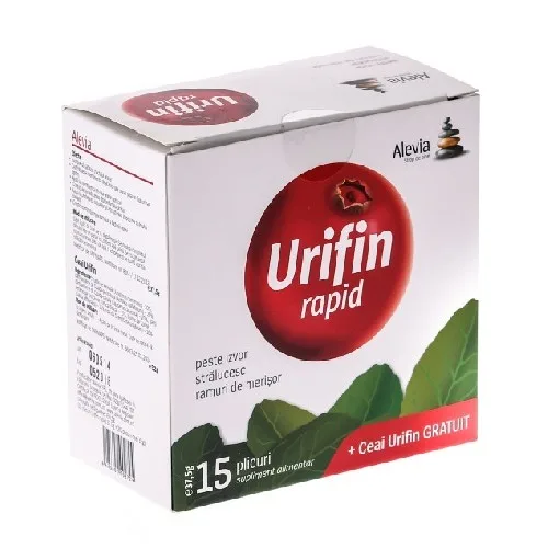 Set Urifin Rapid 15dz + Ceai Urifin 20dz Alevia