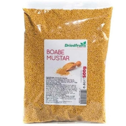 Boabe de mustar, 500g, Driedfruits