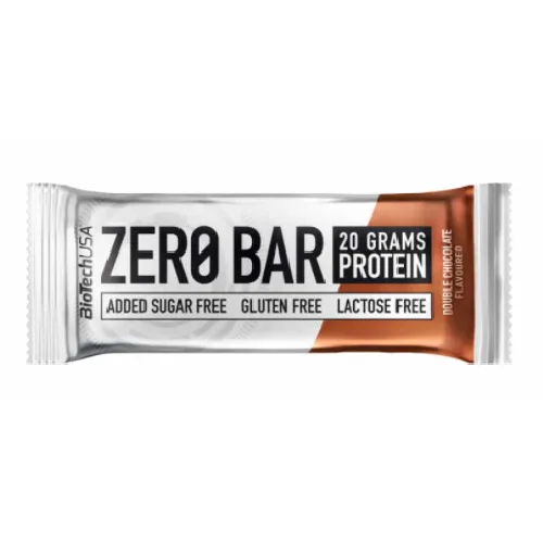 BU83 Zero Bar Double Chocolate, 50gr, BiotechUSA