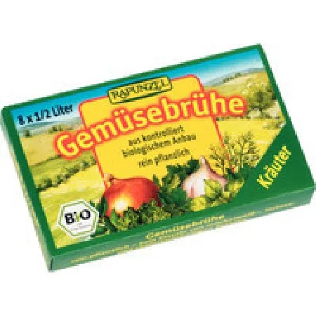 Cub de Supa de Legume cu Ierburi Eco 84gr Rapunzel