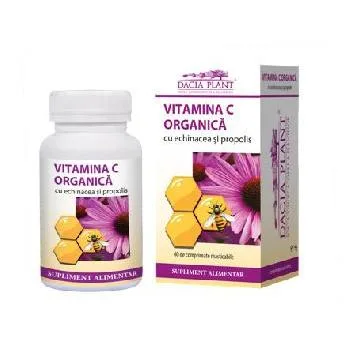 Vitamina C Cu Echinacea Si Propolis 60cpr Dacia Plant