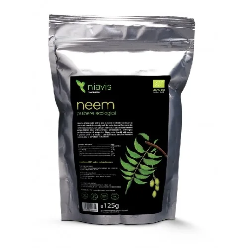 Neem Pulbere Ecologica (bio), 125gr, Niavis