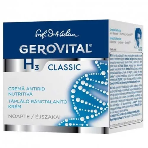 Crema Antirid Nutritiva Gerovital H3 Classic