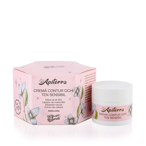 Crema Contur Ochi Ten Sensibil 15ml Apiterra