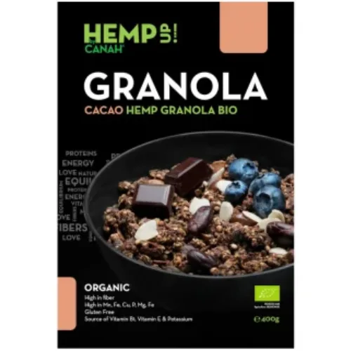 Granola Cacao Canepa Eco 400g, Canah