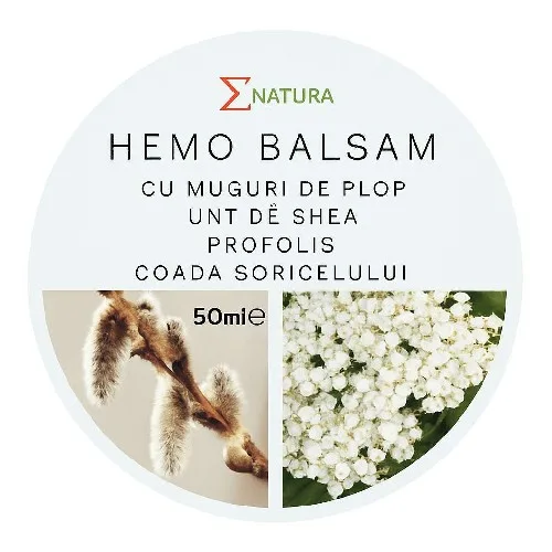 Hemo Balsam Cu Muguri Plop 50ml Enatura