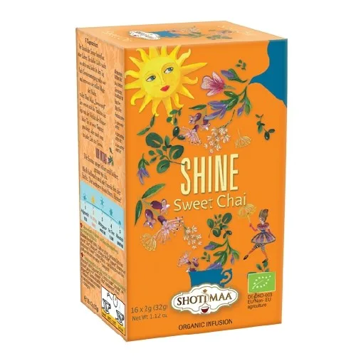 Ceai Sundial - Shine - Sweet Chai Bio 16Dz Shotimaa
