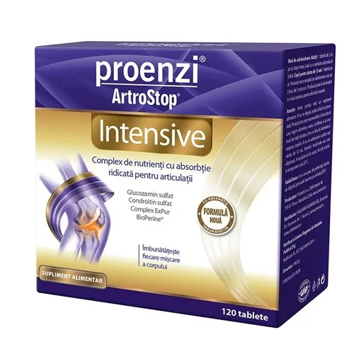 Proenzi Artrostop Intensive 120cp Walmark