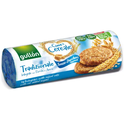 Biscuiti Cereale Integrale si Fulgi de Ovaz Fara Zahar 280g Gullon
