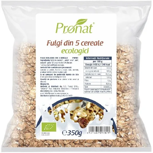 Fulgi 5 Cereale Eco, 350g, Pronat
