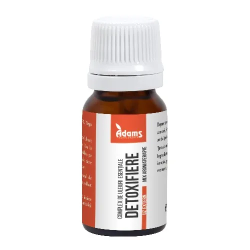  Complex de Uleiuri Esentiale Detoxifiere 10ml Adams Supplements