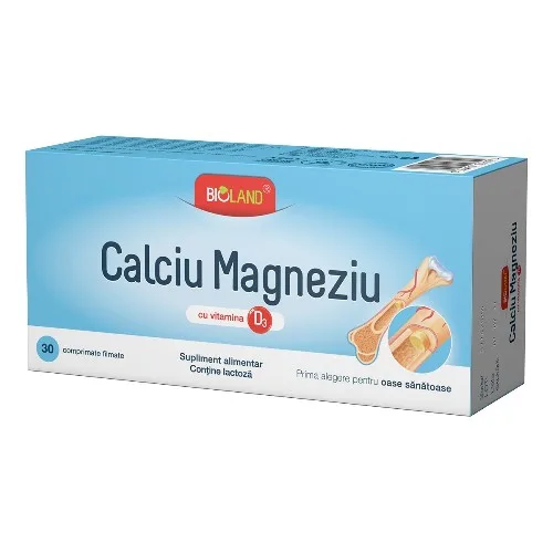 Ca+mg+vit D3 30cpr Biofarm