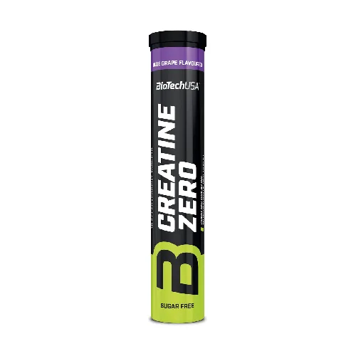 Creatine Zero Effervescent Blue-Grape 16tab Biotech USA