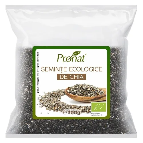 Seminte Chia, 300g , Pronat