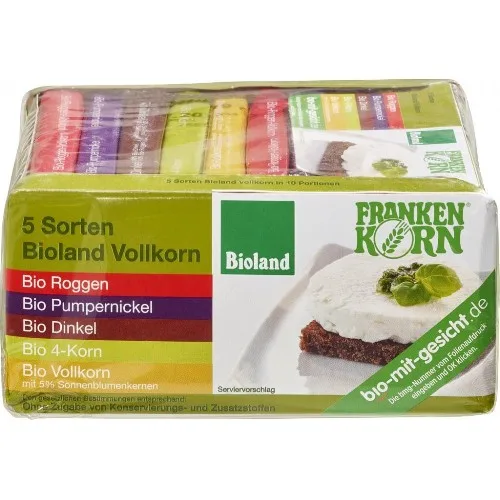 Set 5 sortimente de paine, 500g, FrankenKorn
